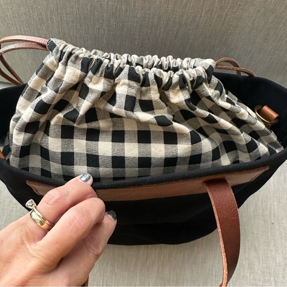 Madewell The Canvas Mini Drawstring Tote Bag - Picture 8 of 11